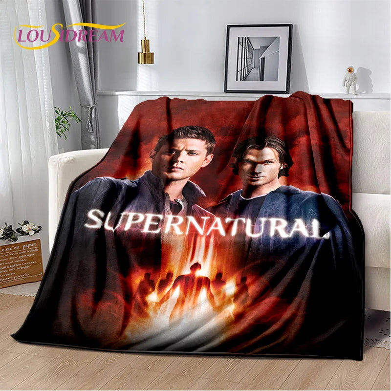 Supernatural Soft Throw Blanket for Home Bedroom Bed Sofa Picnic Travel