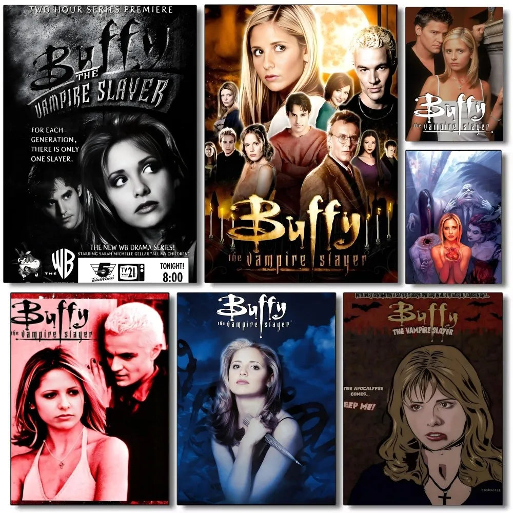 1PC Buffy The Vampire Slayer Classic Movie Poster Art Wall Decor