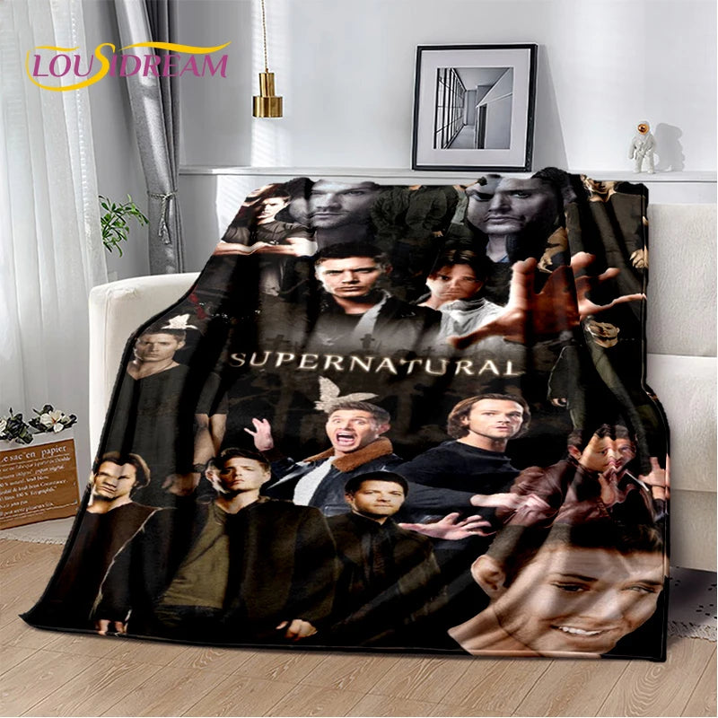 Supernatural Soft Throw Blanket for Home Bedroom Bed Sofa Picnic Travel