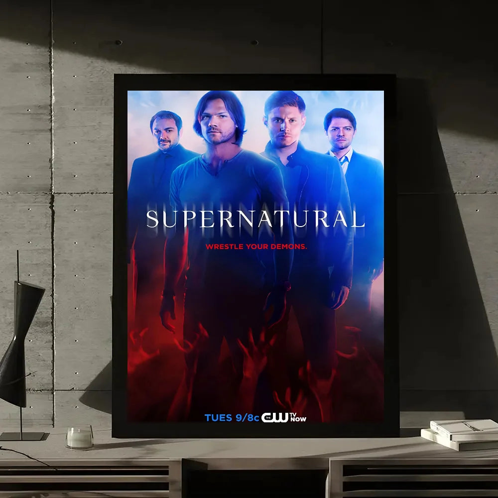 1PC Supernatural Poster Print Art Painting Decoration