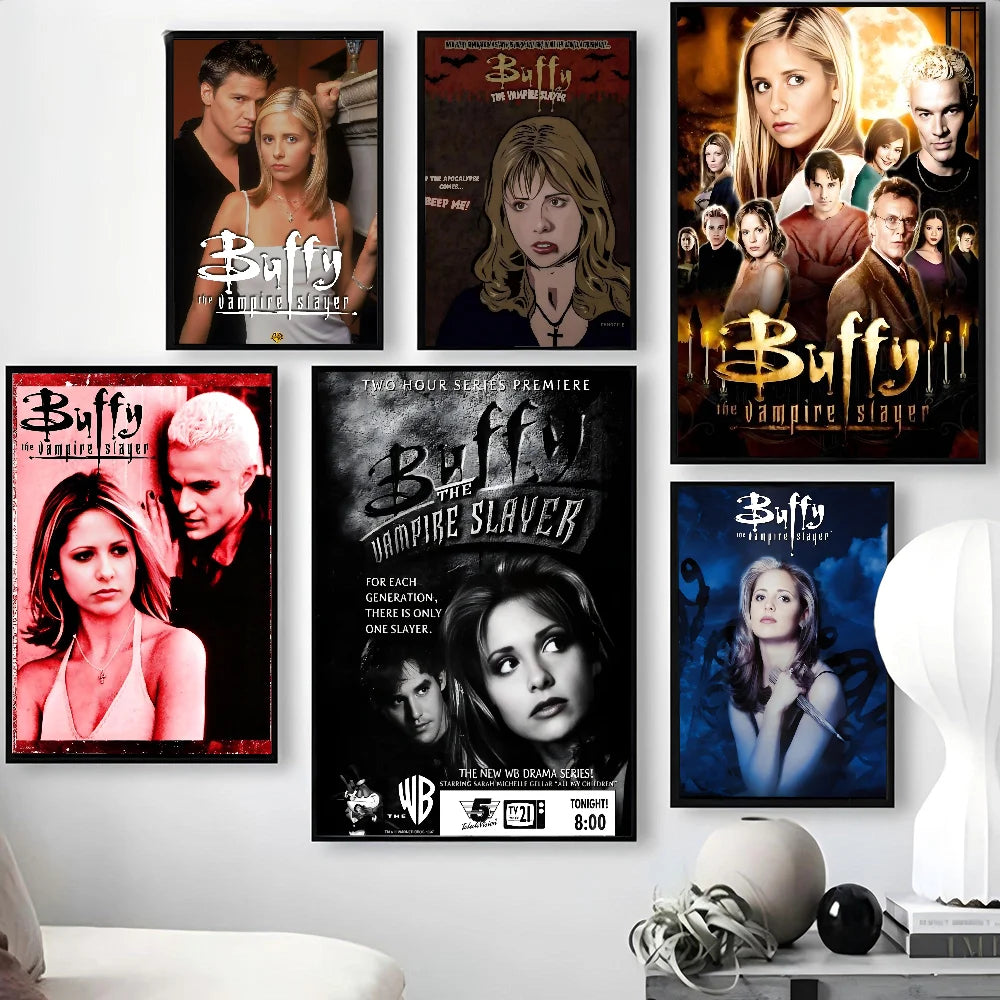 1PC Buffy The Vampire Slayer Classic Movie Poster Art Wall Decor