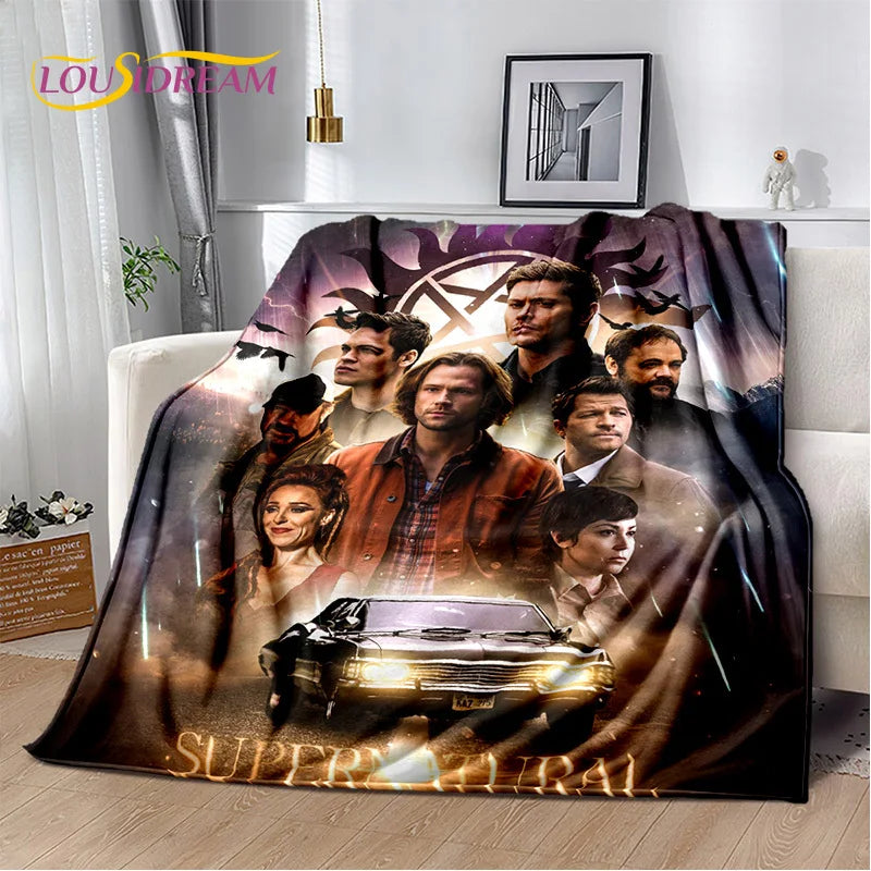 Supernatural Soft Throw Blanket for Home Bedroom Bed Sofa Picnic Travel