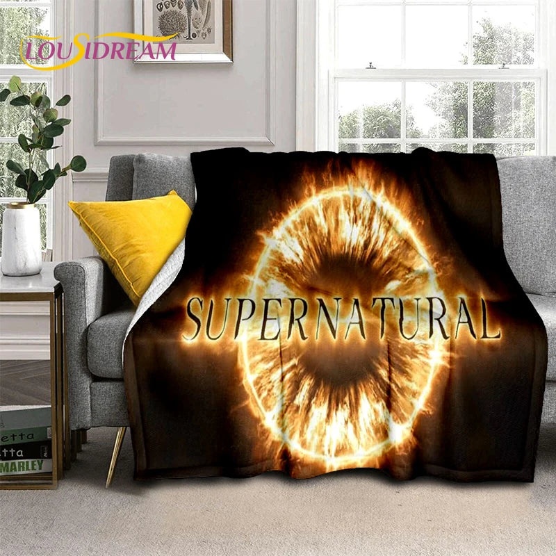 Supernatural Soft Throw Blanket for Home Bedroom Bed Sofa Picnic Travel
