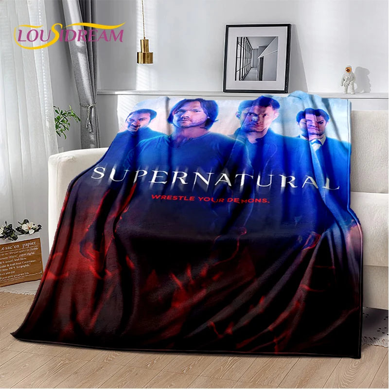 Supernatural Soft Throw Blanket for Home Bedroom Bed Sofa Picnic Travel