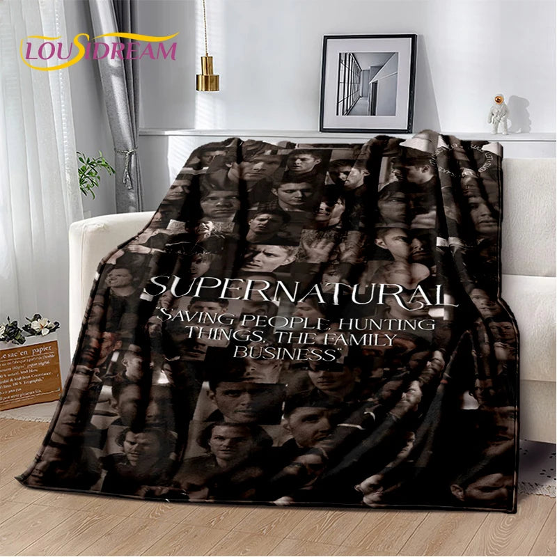 Supernatural Soft Throw Blanket for Home Bedroom Bed Sofa Picnic Travel