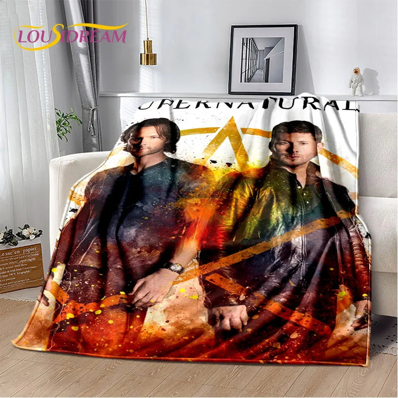 Supernatural Soft Throw Blanket for Home Bedroom Bed Sofa Picnic Travel