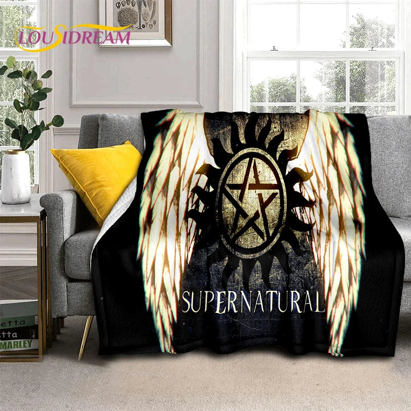 Supernatural Soft Throw Blanket for Home Bedroom Bed Sofa Picnic Travel