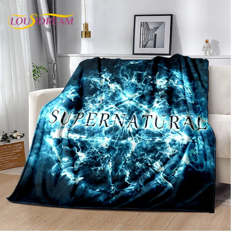Supernatural Soft Throw Blanket for Home Bedroom Bed Sofa Picnic Travel