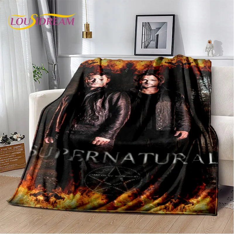 Supernatural Soft Throw Blanket for Home Bedroom Bed Sofa Picnic Travel