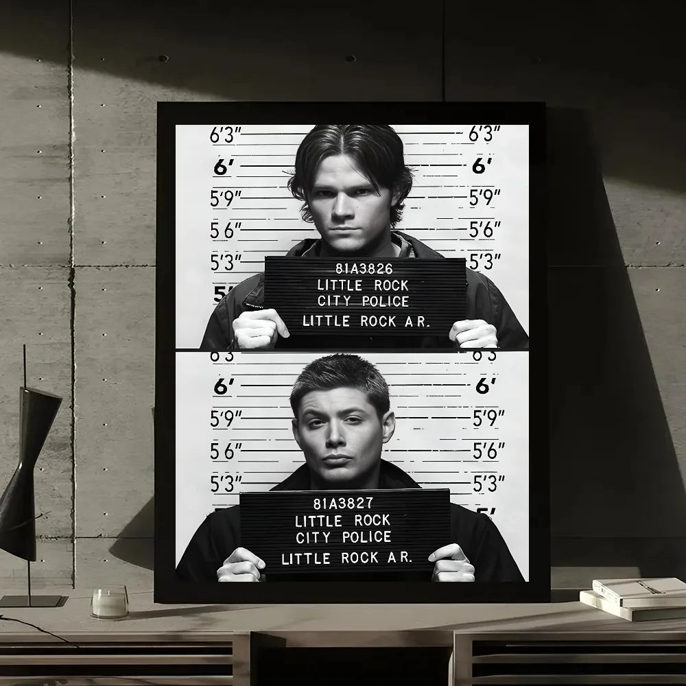 1PC Supernatural Poster Print Art Painting Decoration