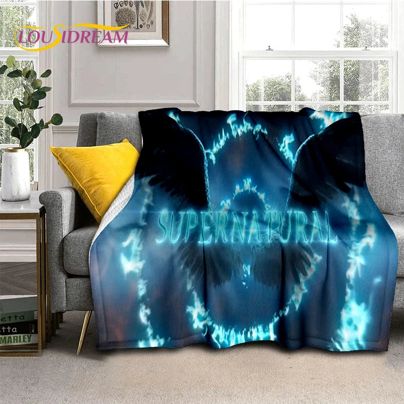 Supernatural Soft Throw Blanket for Home Bedroom Bed Sofa Picnic Travel
