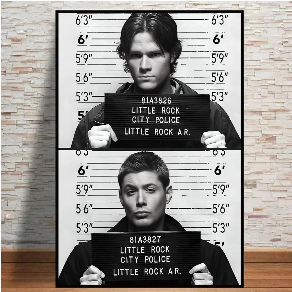 1PC Supernatural Poster Print Art Painting Decoration