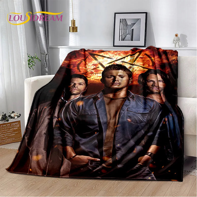 Supernatural Soft Throw Blanket for Home Bedroom Bed Sofa Picnic Travel