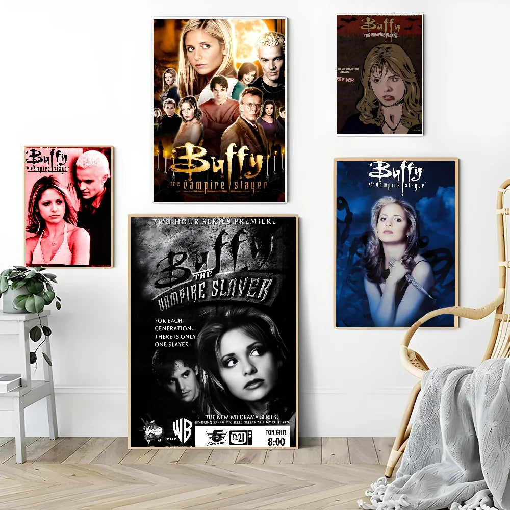 1PC Buffy The Vampire Slayer Classic Movie Poster Art Wall Decor