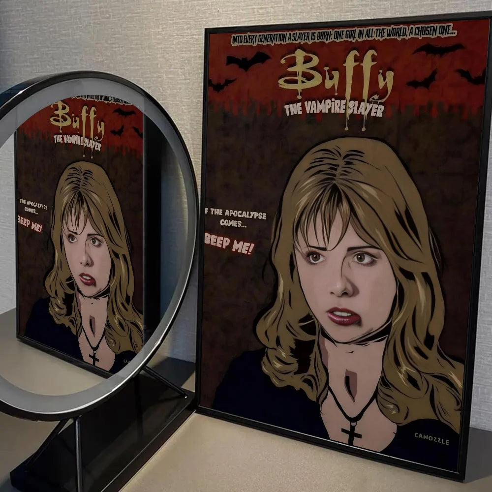1PC Buffy The Vampire Slayer Classic Movie Poster Art Wall Decor