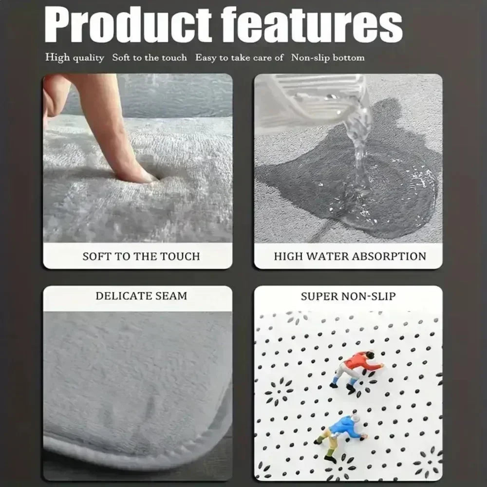 Pokémon Pokéball Print Round Rugs – Pikachu, Gengar, Eevee & Starter Designs | Washable Non-Slip Floor Mats