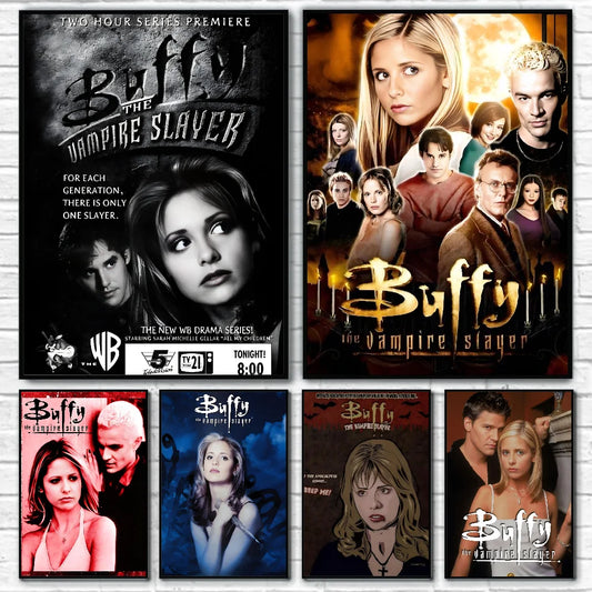 1PC Buffy The Vampire Slayer Classic Movie Poster Art Wall Decor