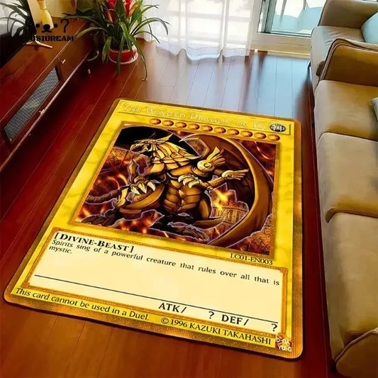 Yu-Gi-Oh Card Carpet Living Room Bedroom Area Rug