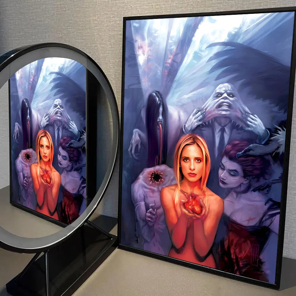 1PC Buffy The Vampire Slayer Classic Movie Poster Art Wall Decor