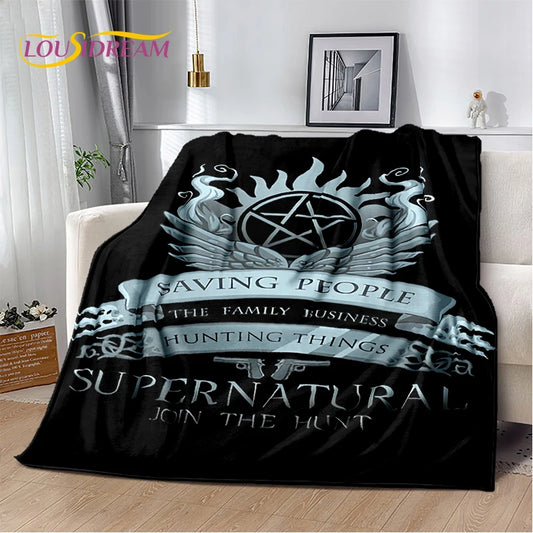 Supernatural Soft Throw Blanket for Home Bedroom Bed Sofa Picnic Travel